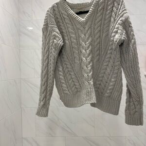 Grey ish white sweater